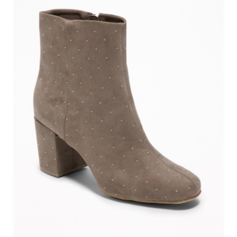 Studded booties